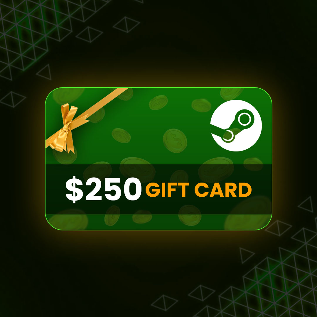 $250 Steam Gift Card